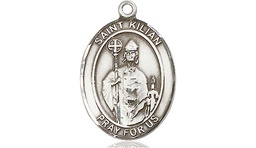 [8067SS] Sterling Silver Saint Kilian Medal
