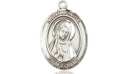 [8079SSY] Sterling Silver Saint Monica Medal - With Box