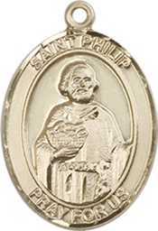 [8083GF] 14kt Gold Filled Saint Philip the Apostle Medal