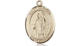 [8084GF] 14kt Gold Filled Saint Patrick Medal