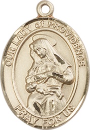 [8087GF] 14kt Gold Filled Our Lady of Providence Medal