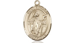 [8093GF] 14kt Gold Filled Saint Richard Medal