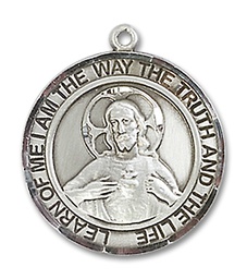 [8098RDSS] Sterling Silver Scapular Medal