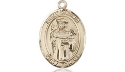 [8113GF] 14kt Gold Filled Saint Casimir of Poland Medal