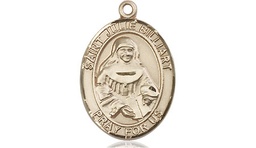 [8117GF] 14kt Gold Filled Saint Julie Billiart Medal