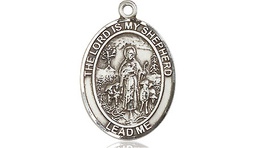 [8119SS] Sterling Silver Lord Is My Shepherd Medal