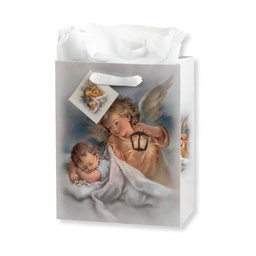 [HI-GB-352M] Guardian Angel w/Lamp Medium Gift Bag