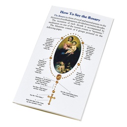 [RG16020] HOW TO SAY THE ROSARY PAMPHLET
