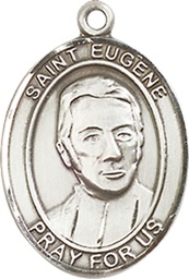 [8266SS] Sterling Silver Saint Eugene de Mazenod Medal