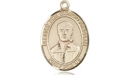 [8278GF] 14kt Gold Filled Blessed Pier Giorgio Frassati Medal