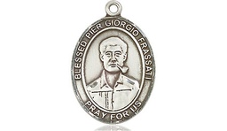 [8278SS] Sterling Silver Blessed Pier Giorgio Frassati Medal