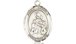 [8284SS] Sterling Silver Saint Angela Merici Medal