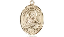 [8290GF] 14kt Gold Filled Mater Dolorosa Medal