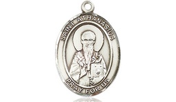 [8296SS] Sterling Silver Saint Athanasius Medal