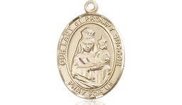 [8299GF] 14kt Gold Filled Our Lady of Prompt Succor Medal