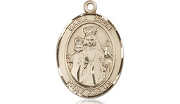[8133KT] 14kt Gold Maria Stein Medal