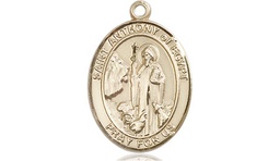 [8317GF] 14kt Gold Filled Saint Anthony of Egypt Medal