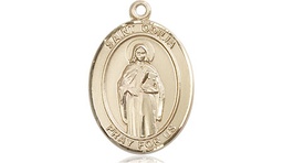[8319GF] 14kt Gold Filled Saint Odilia Medal