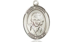 [8322SS] Sterling Silver Saint Gianna Medal