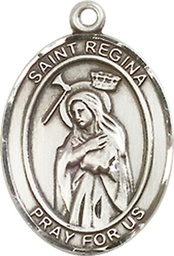 [8335SS] Sterling Silver Saint Regina Medal
