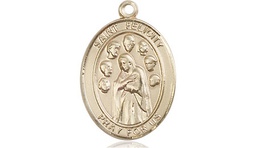 [8341GF] 14kt Gold Filled Saint Felicity Medal