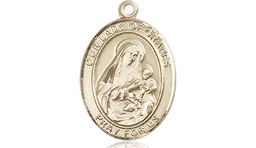[8347GF] 14kt Gold Filled Our Lady of Grapes Medal