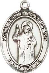 [8350SS] Sterling Silver Saint John of Capistrano Medal