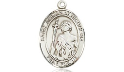 [8353SS] Sterling Silver Saint Adrian of Nicomedia Medal