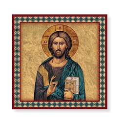 [HI-2570-141] 20cm x 20cm Christ All Knowing Ceramic Printed Tile