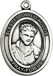 [8460SSY] Blessed Carlo Acutis Oval Patron Series - Boxed
