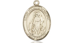 [8372GF] 14kt Gold Filled Saint Juliana Medal