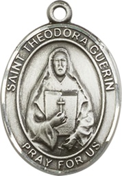 [8382SS] Sterling Silver Saint Theodora Medal