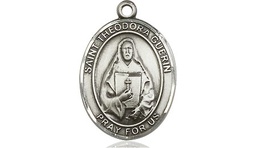 [8382SS] Sterling Silver Saint Theodora Medal