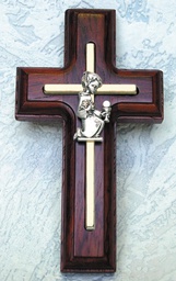 [17308] Rosewood Cross - Girl Communion - Communion