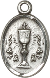 [0975SS] Sterling Silver Chalice Medal