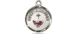 [0601XSS] Sterling Silver Confirmation Medal