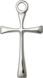 [1872SS] Sterling Silver Maltese Cross Medal