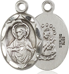 [0301SSS] Sterling Silver Scapular Medal