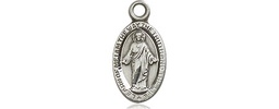 [4121SSS] Sterling Silver Scapular Medal