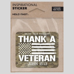 [STCK180] Sticker - HF Thank A Veteran