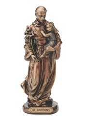 [SR-77711] St. Anthony and Child, Cold Cast Bronze, 3.3”