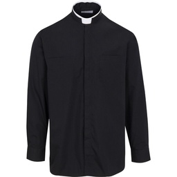 Long Sleeve Black Tonsure Shirt