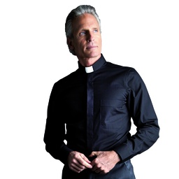 Long sleeve Slim Fit Clergy Shirt