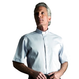 Short sleeve Slim Fit Clergy Shirt