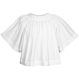Poly/Cotton Round Yoke Altar Server Surplice