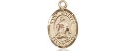 [9020GF] 14kt Gold Filled Saint Charles Borromeo Medal