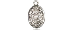 [9021SS] Sterling Silver Saint Catherine Laboure Medal