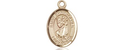 [9022GF] 14kt Gold Filled Saint Christopher Medal