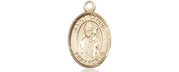 [9025GF] 14kt Gold Filled Saint Dennis Medal