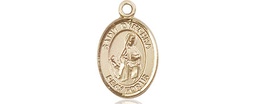 [9032GF] 14kt Gold Filled Saint Dymphna Medal